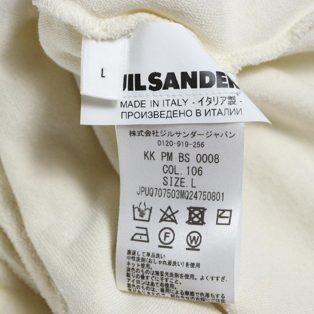 JIL SANDER +(ジルサンダープラス) Polo Shirt 半袖ポロシャツ アイボリー JPUQ707503MQ2475