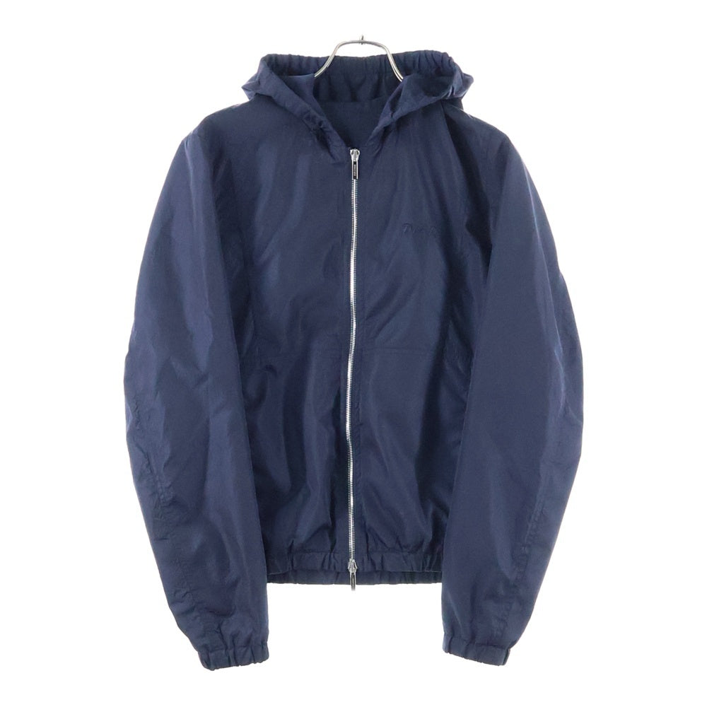 DIOR(ディオール) 19SS ×KAWS Nylon Hooded Jacket カウズ ナイロンジップアップパーカー フーディー ネイビー 923C450Z0152