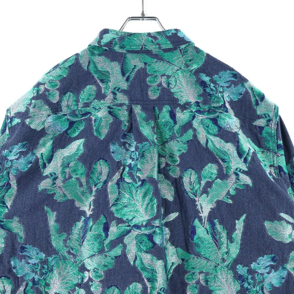 DIOR(ディオール) ×Denim Tears Floral Shirt デニムティアーズ 花柄長袖シャツ グリーン 393D592A325X