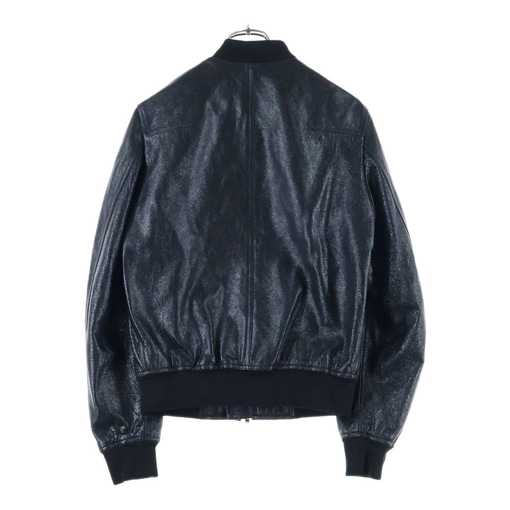 DIOR(ディオール) Leather Bomber Jacket レザーボンバージャケット ブラック 863L420A0306
