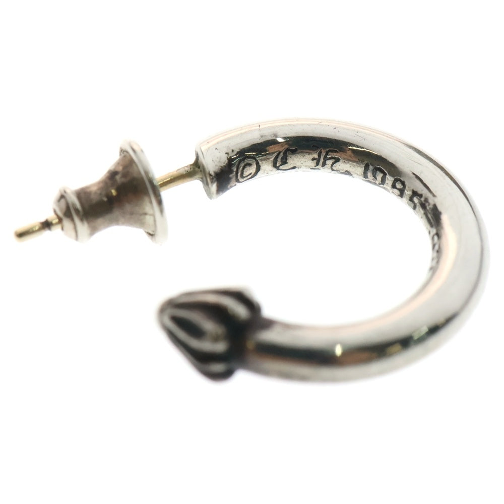 CHROME HEARTS(クロムハーツ) HOOP PLAIN プレーン フープピアス シルバー BCA101
