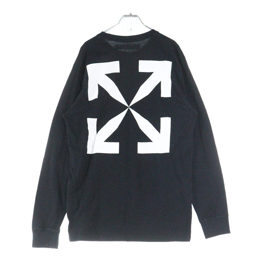 OFF-WHITE(オフホワイト) 20AW Pascal L/S T-Shirt 長袖Tシャツ ロンT ブラック OMAB001F20FAB010
