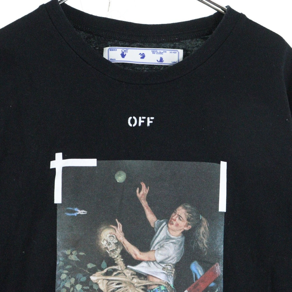 OFF-WHITE(オフホワイト) 20AW Pascal L/S T-Shirt 長袖Tシャツ ロンT ブラック OMAB001F20FAB010