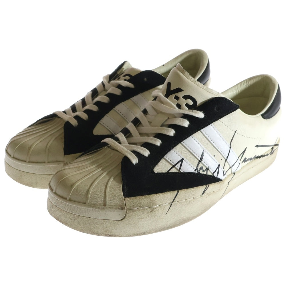 adidas Originals(アディダスオリジナルス) Y-3 YOHJI STAR ワイスリー ヨウジスター ローカットスニーカー ホワイト US9.5/27.5cm EH2267