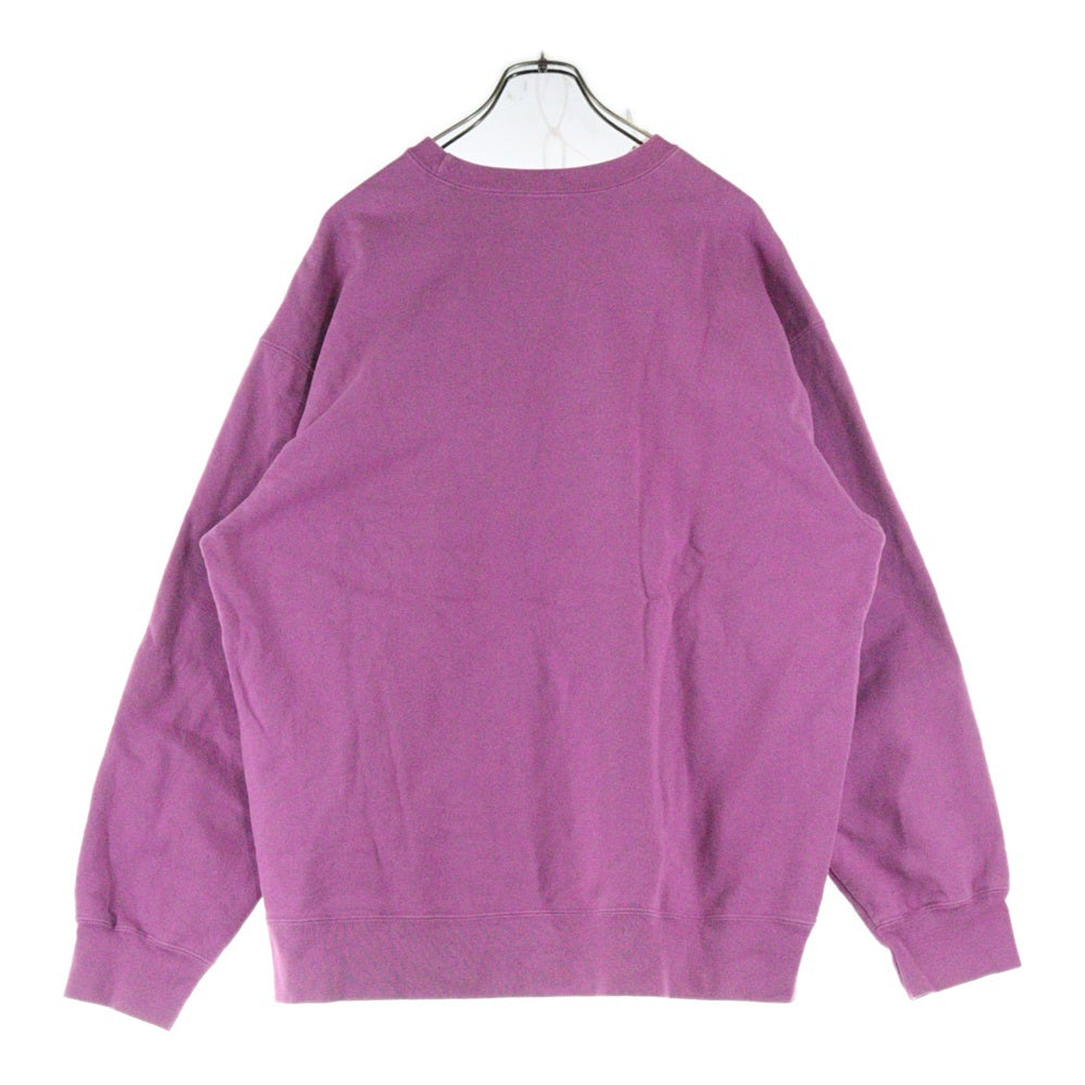 SUPREME(シュプリーム) 20FW Futura Logo Crewneck フューチュラロゴクルーネック ロゴプリントスウェットトレーナー パープル