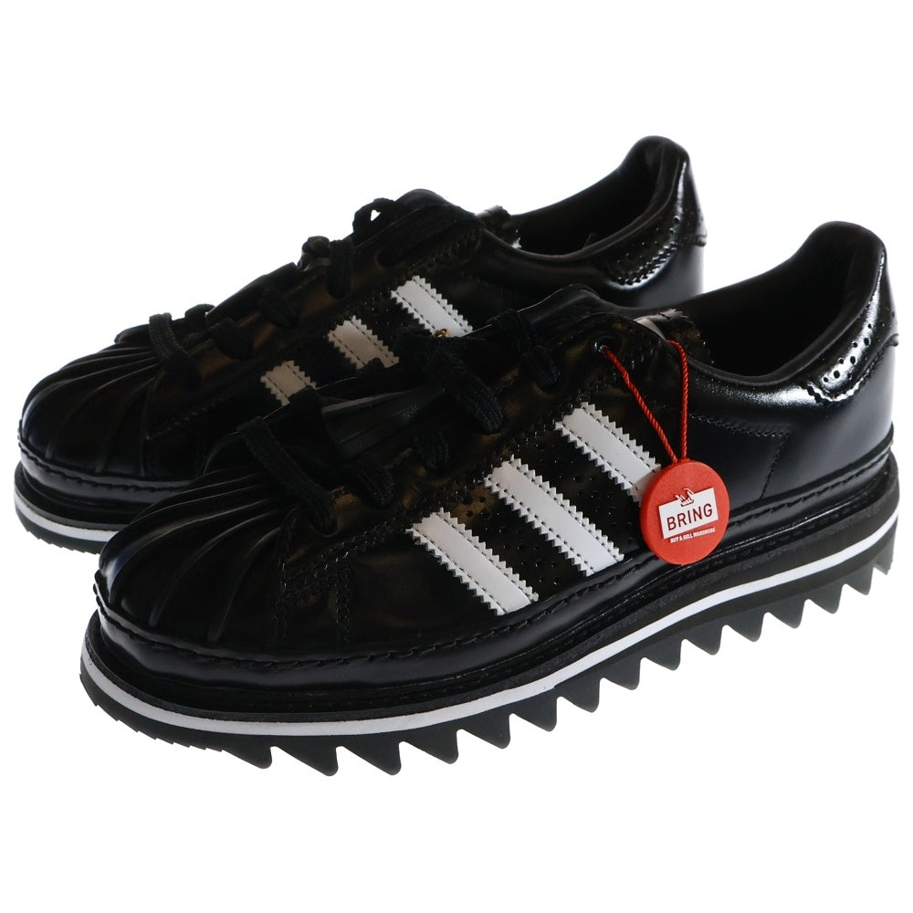adidas Originals(アディダスオリジナルス) CLOT SUPERSTAR BY EC クロット スーパースター ローカットスニーカー ブラック レディース US5.5/23.5cm IH5953