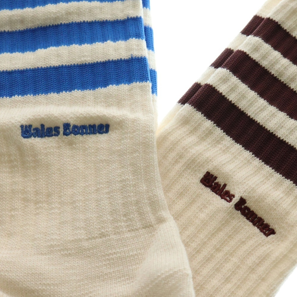 adidas Originals(アディダスオリジナルス) WALES BONNER 3-STRIPES SOCKS ウェールズボナー ソックス 靴下 ホワイト JV8683