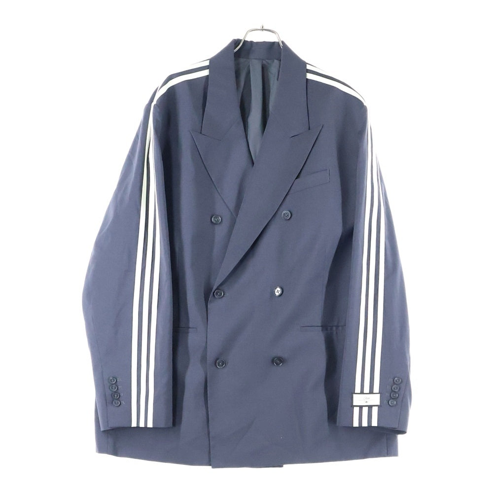 adidas Originals(アディダスオリジナルス) ×KITH Football Suit Jacket キス フットボール スーツジャケット テーラードジャケット グレー JN3594