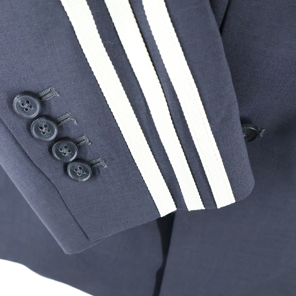 adidas Originals(アディダスオリジナルス) ×KITH Football Suit Jacket キス フットボール スーツジャケット テーラードジャケット グレー JN3594
