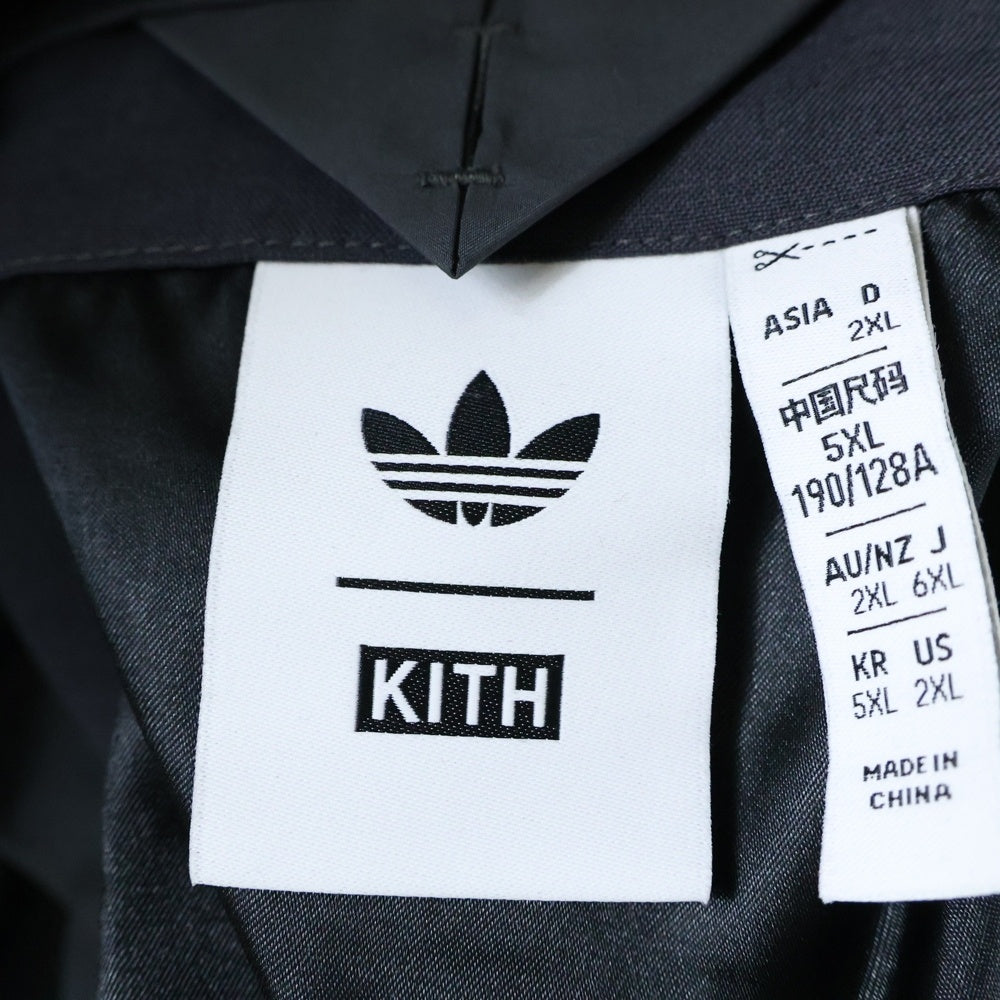 adidas Originals(アディダスオリジナルス) ×KITH Football Suit Jacket キス フットボール スーツジャケット テーラードジャケット グレー JN3594