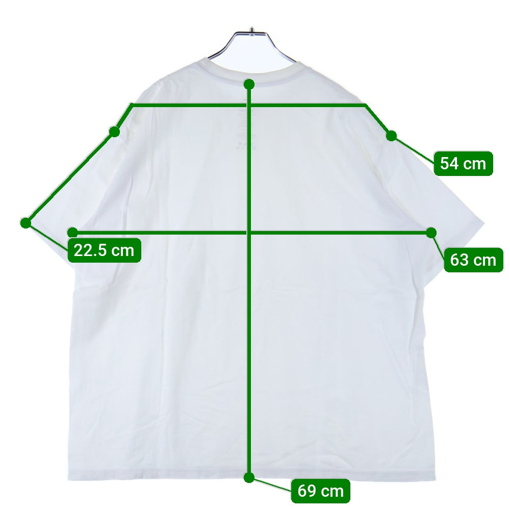 Graphpaper(グラフペーパー) Crew Neck Pocket Tee クルーネックポケットティー 半袖Tシャツ ホワイト