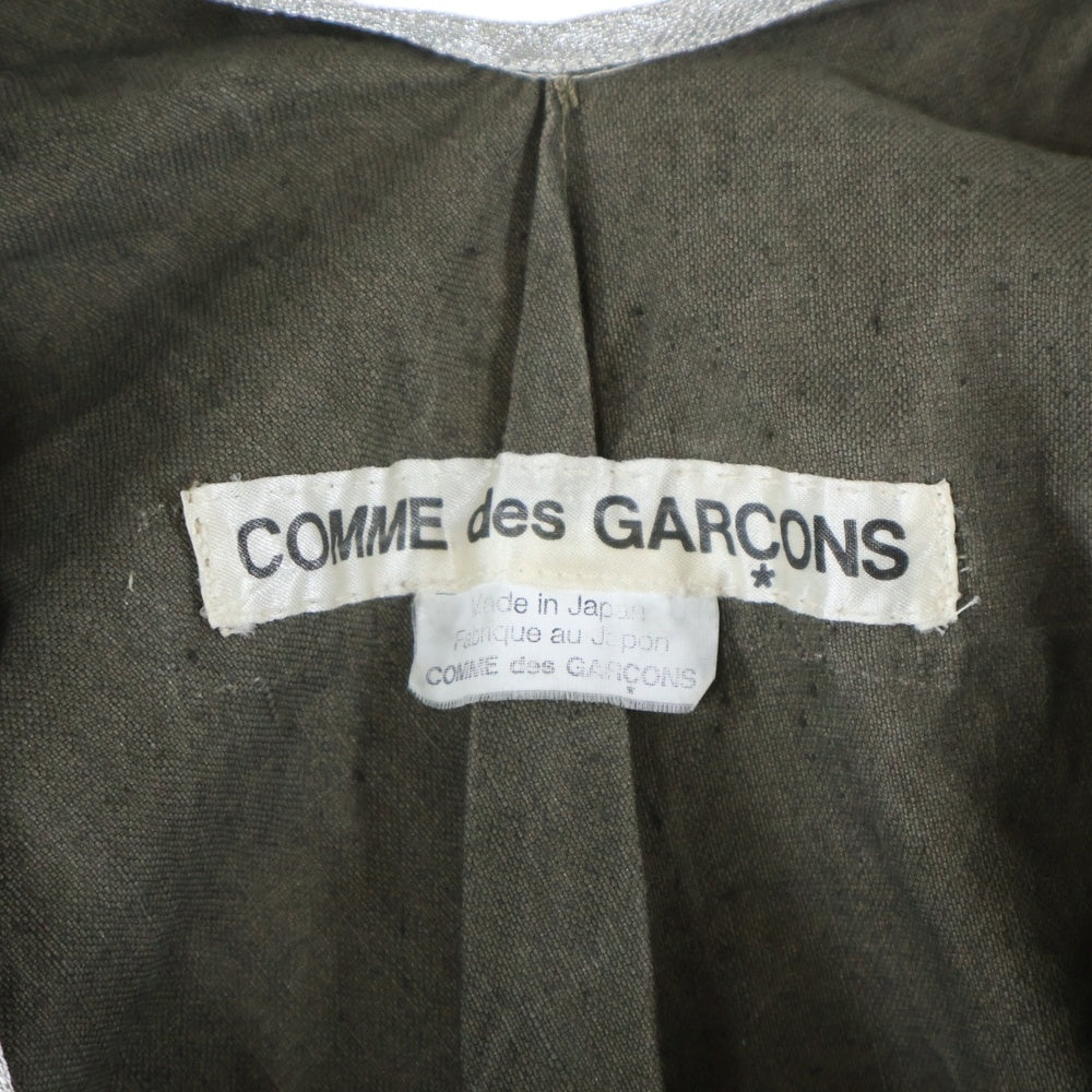 COMME des GARCONS(コムデギャルソン) ミリタリーコットンプリーツベスト レディース ジレベスト カーキ