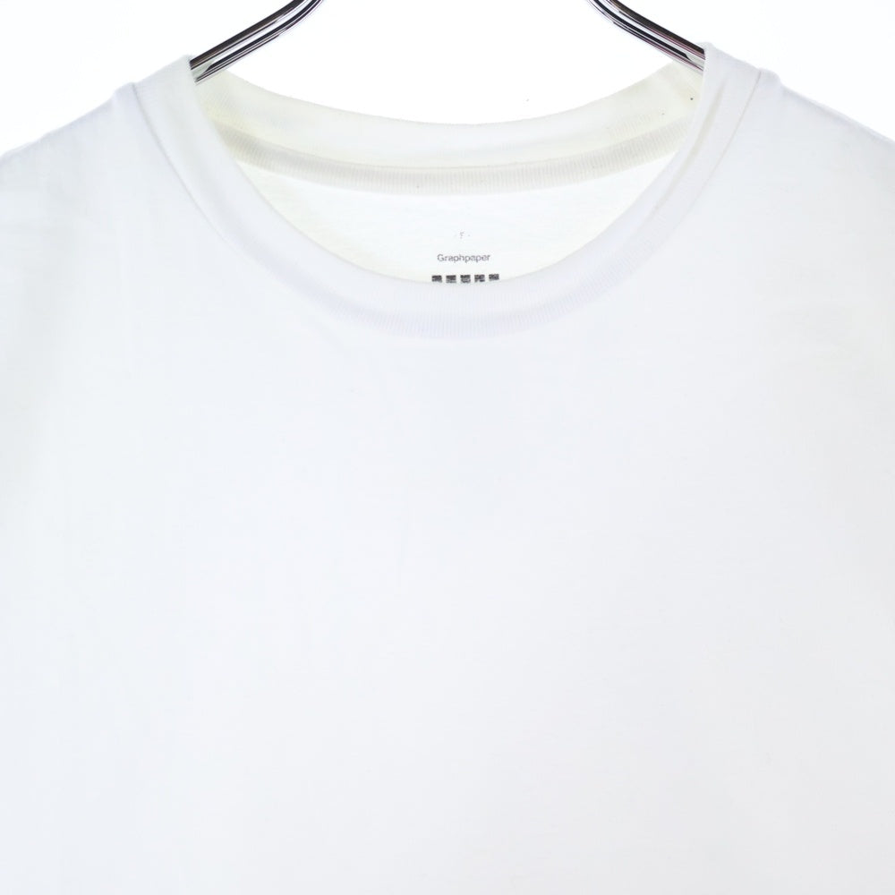 Graphpaper(グラフペーパー) Crew Neck Tee クルーネックティー 半袖Tシャツ ホワイト