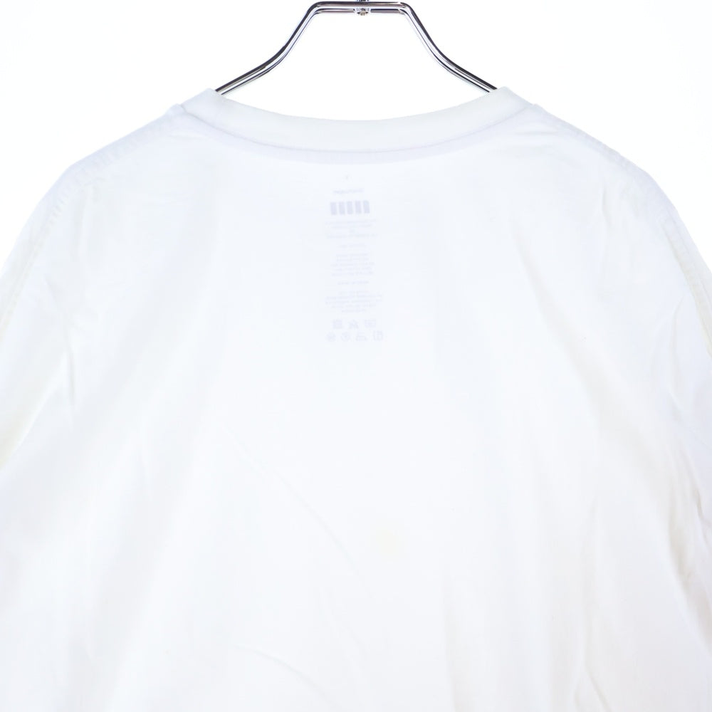 Graphpaper(グラフペーパー) Crew Neck L/S Tee クルーネックロングスリーブティー 長袖Tシャツ ホワイト