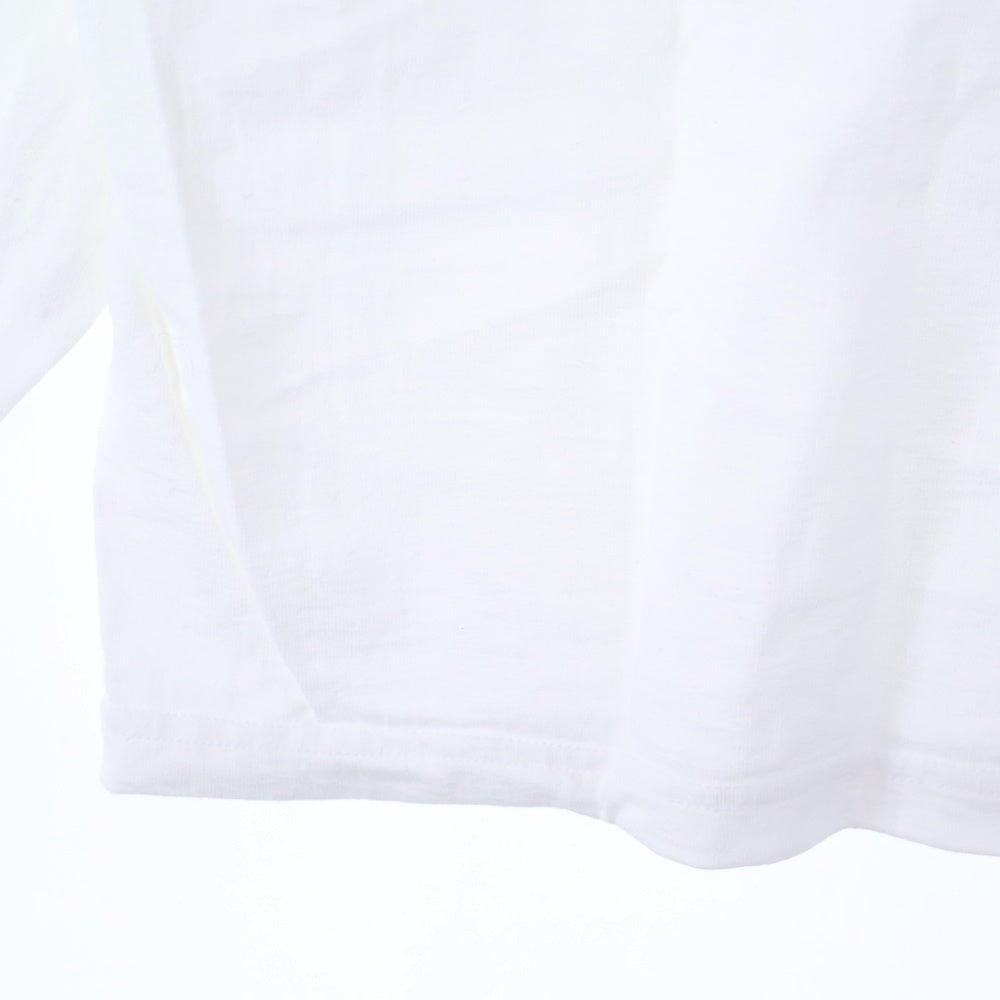 Graphpaper(グラフペーパー) Crew Neck L/S Tee クルーネックロングスリーブティー 長袖Tシャツ ホワイト
