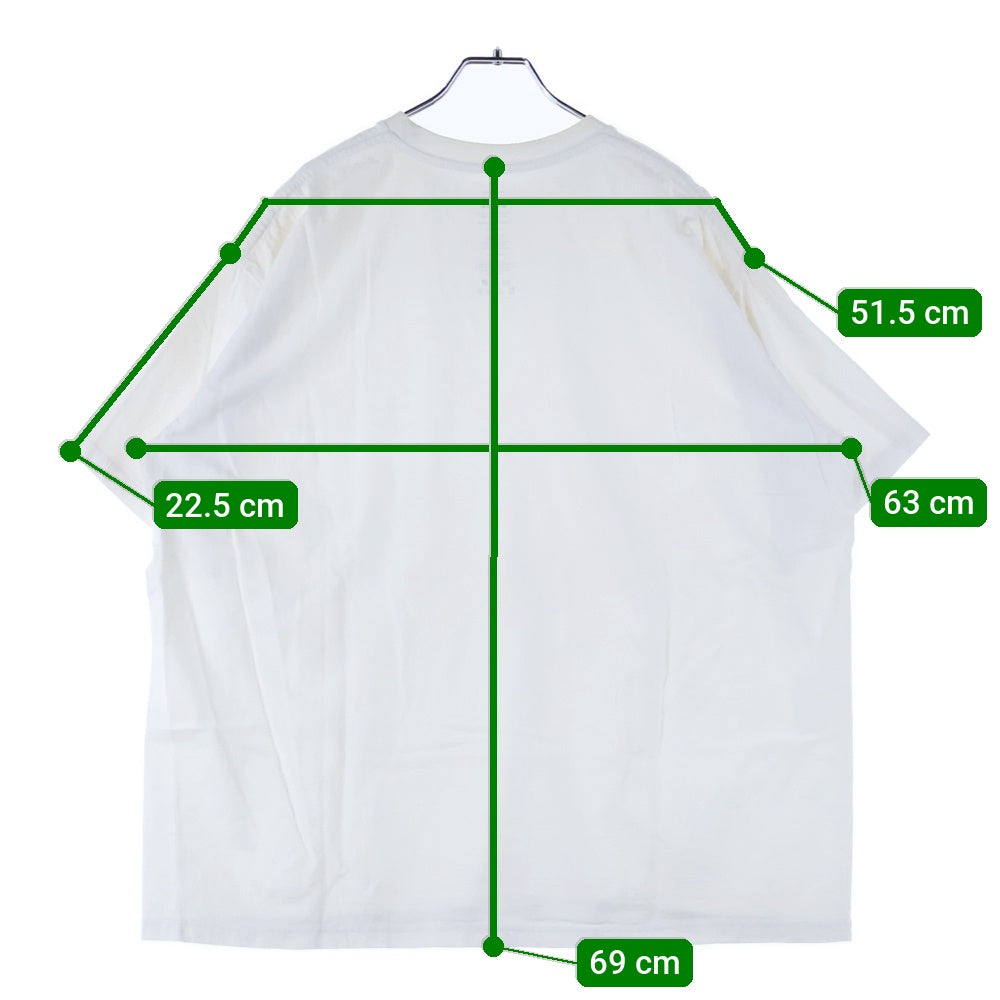 Graphpaper(グラフペーパー) Crew Neck Tee クルーネックティー 半袖Tシャツ ホワイト