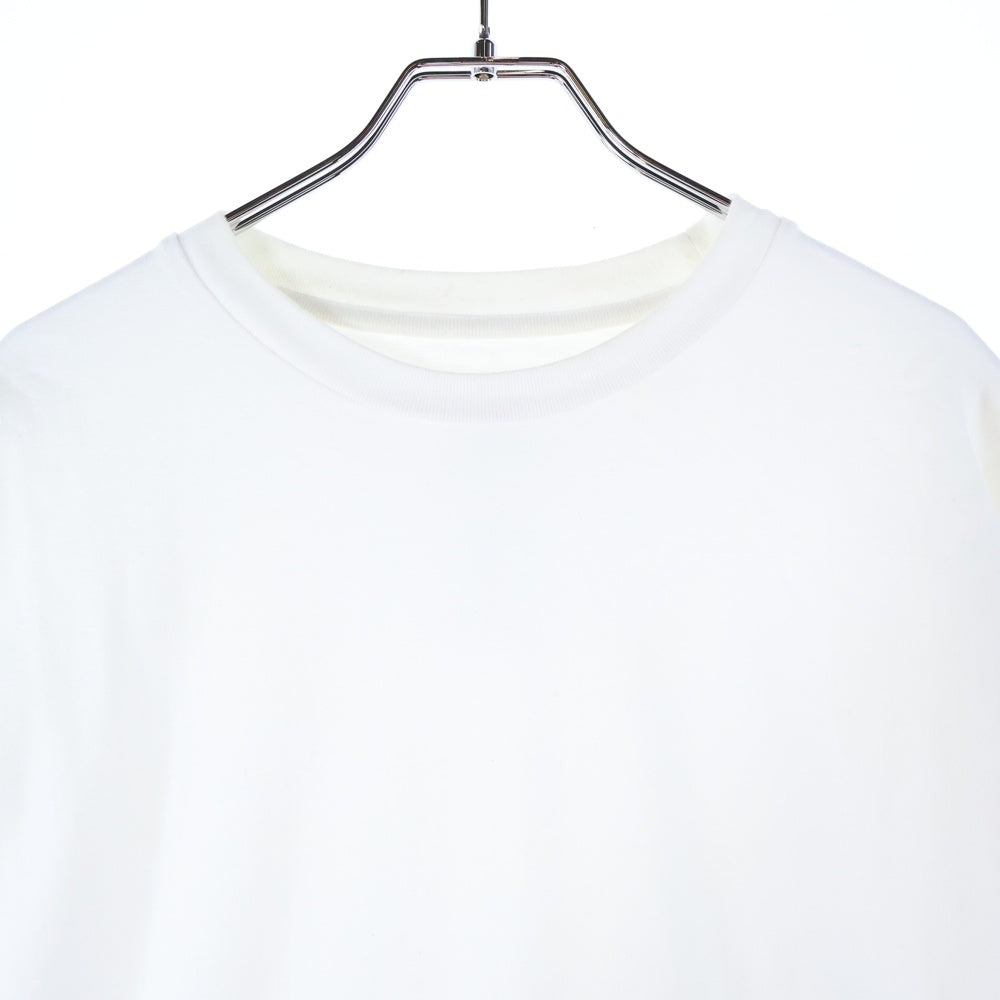 Graphpaper(グラフペーパー) Crew Neck L/S Tee クルーネックロングスリーブティー 長袖Tシャツ ホワイト