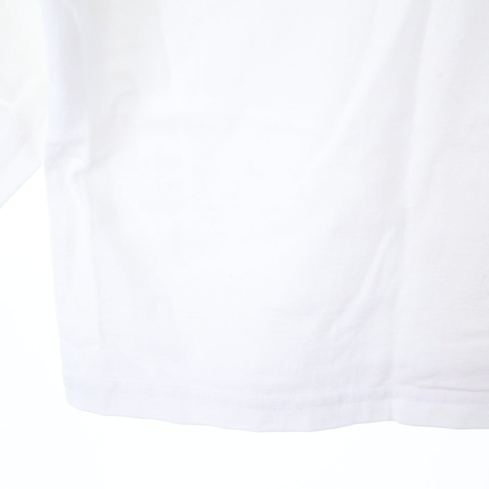 Graphpaper(グラフペーパー) Crew Neck L/S Tee クルーネックロングスリーブティー 長袖Tシャツ ホワイト