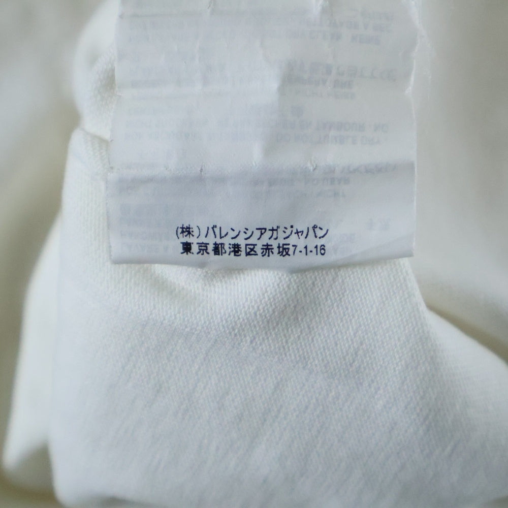 BALENCIAGA(バレンシアガ) 18AW コピーライトロゴ 半袖Tシャツ 508203 TBV43 ホワイト