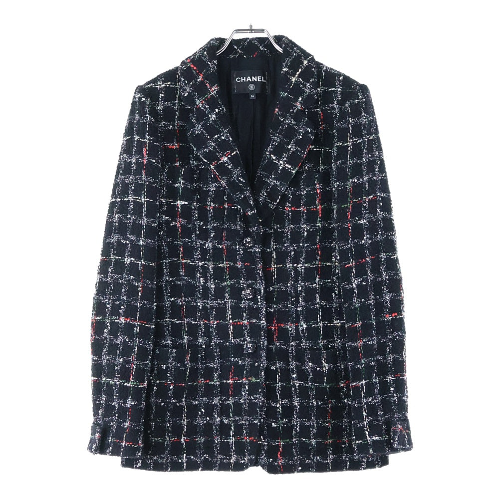 CHANEL(シャネル) 23AW TWEED TAILORED JACKET ツイード テーラードジャケット レディース ブラック P73609
