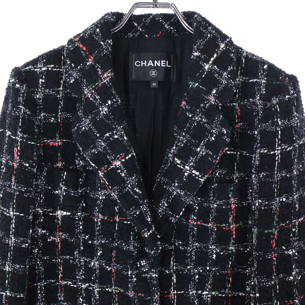 CHANEL(シャネル) 23AW TWEED TAILORED JACKET ツイード テーラードジャケット レディース ブラック P73609