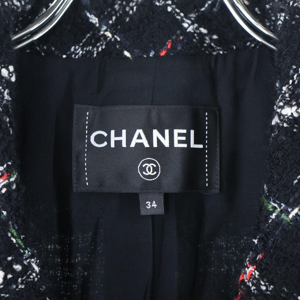 CHANEL(シャネル) 23AW TWEED TAILORED JACKET ツイード テーラードジャケット レディース ブラック P73609