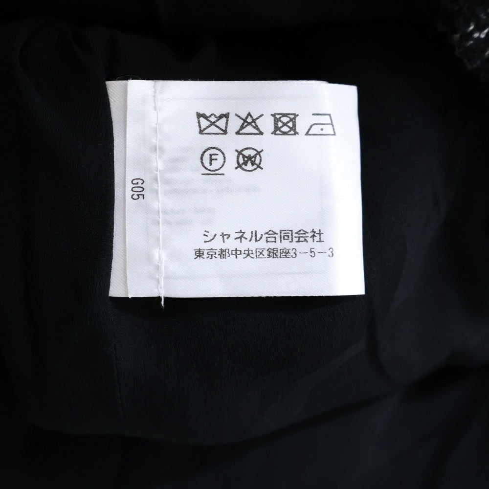 CHANEL(シャネル) 23AW TWEED TAILORED JACKET ツイード テーラードジャケット レディース ブラック P73609