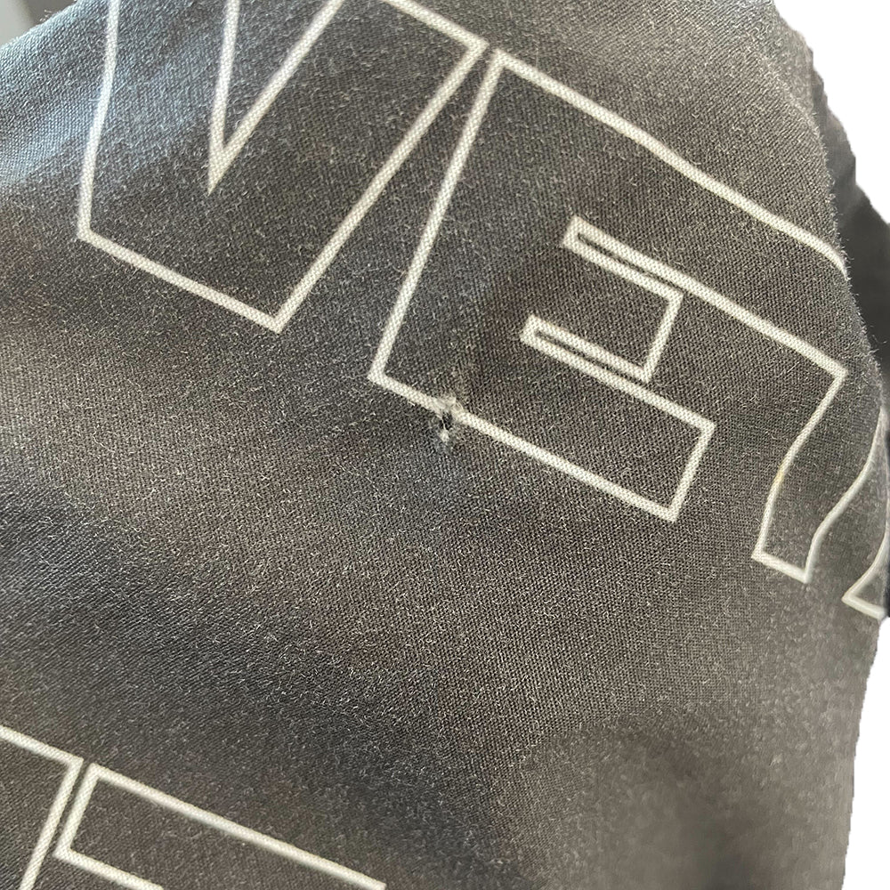 VETEMENTS(ヴェトモン) Cut Up Cotton Shirt カットアップコットン 長袖シャツ ブルー/ネイビー MSS18SH18