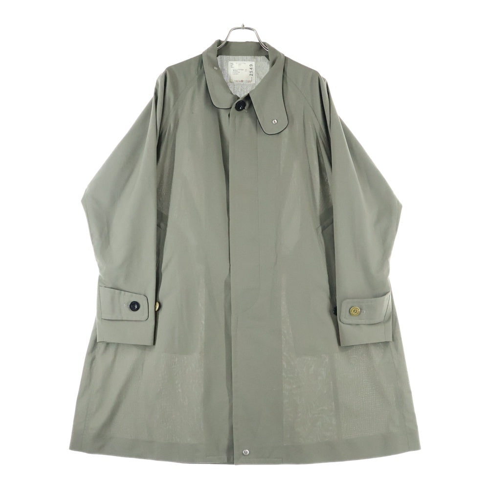 Sacai(サカイ) Bal Collar Coat バルカラーコート ロングコート カーキ 21-02549M