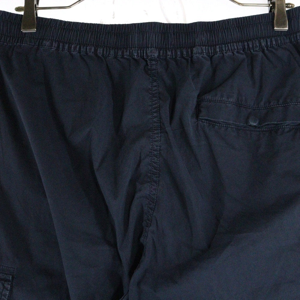 STONE ISLAND(ストーンアイランド) RE-T Strech Cargo Pants ロゴワッペン カーゴパンツ ネイビー 721531403
