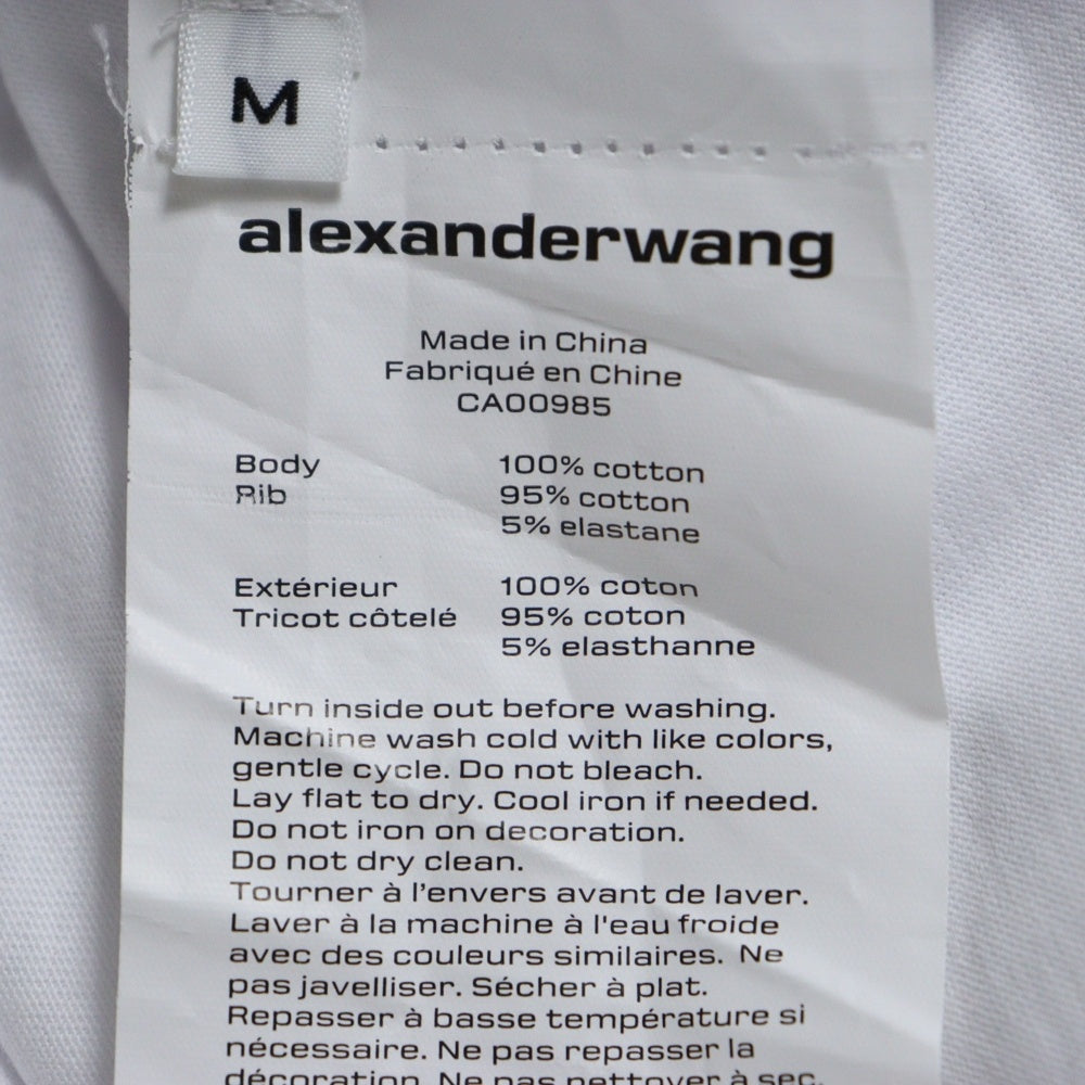 ALEXANDER WANG(アレキサンダーワン) Heart T-Shirt 半袖Tシャツ ホワイト UCC3211493