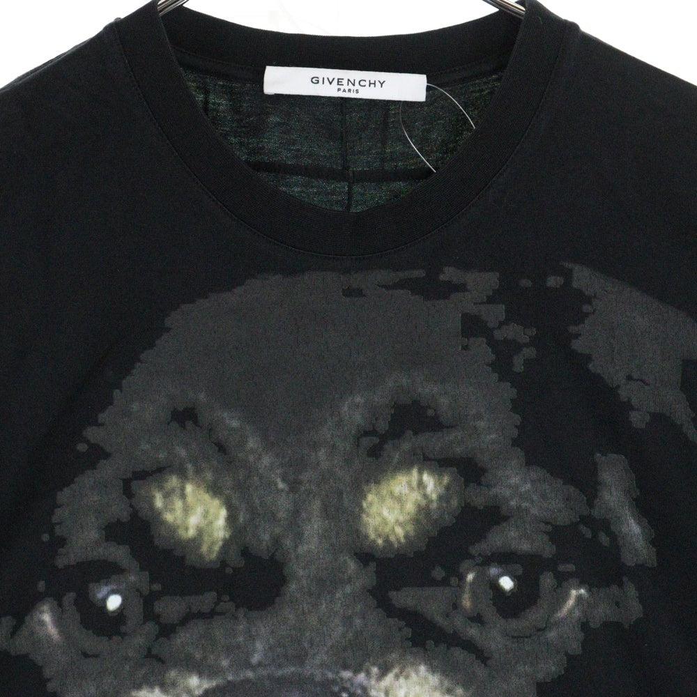 GIVENCHY(ジバンシィ) Rottweiler T-Shirt ロットワイラー ドッグプリント半袖Tシャツ ブラック 16F 7370 651
