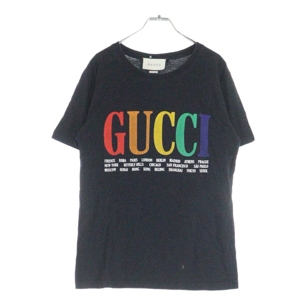 GUCCI(グッチ) City T-Shirt 半袖Tシャツ ブラック 493117 X3N77