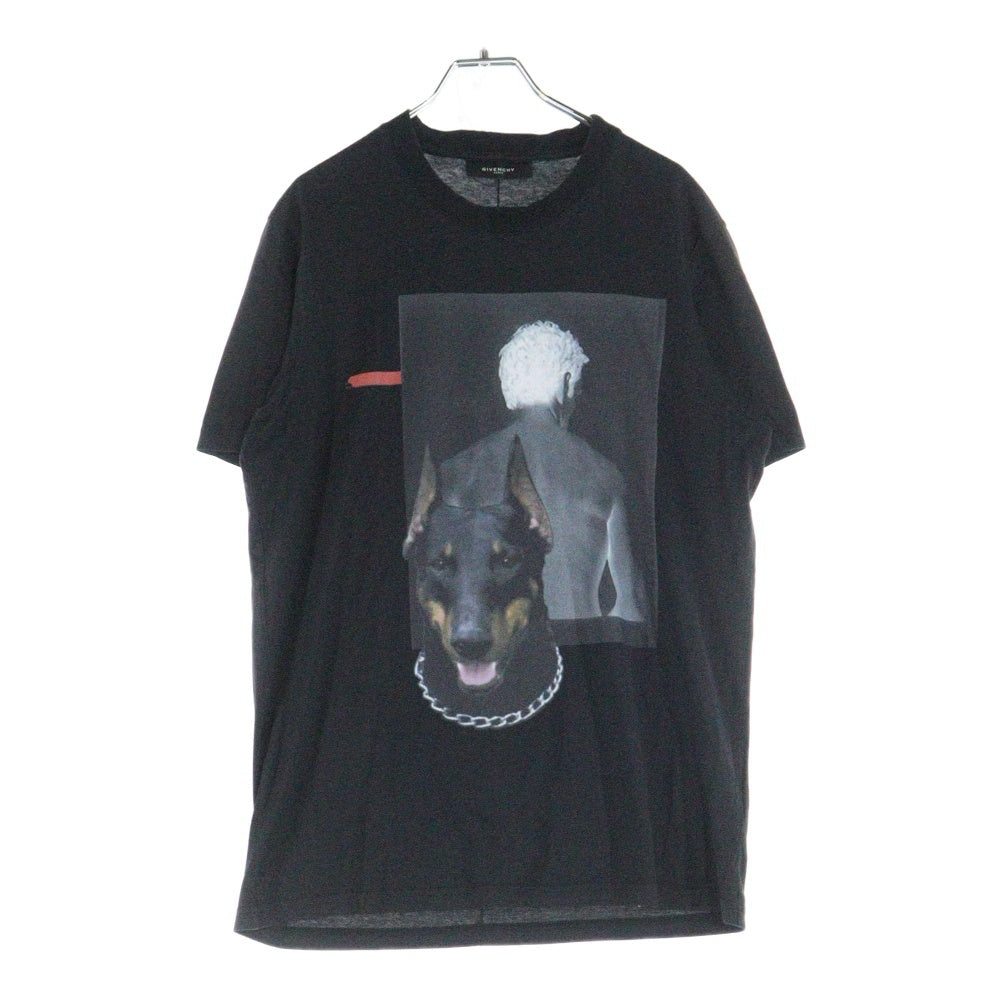 GIVENCHY(ジバンシィ) Dog Print T-Shirt ドッグプリント半袖Tシャツ ブラック 13F 7330 651