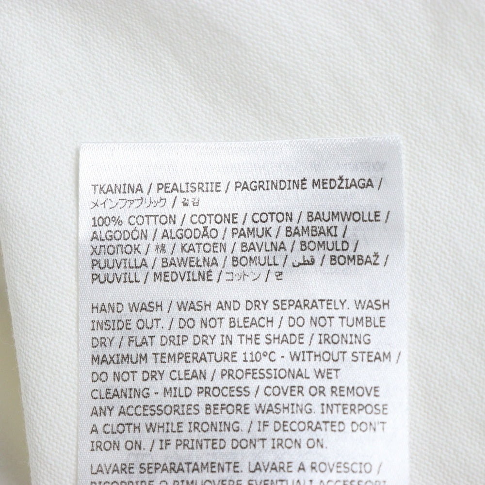 JIL SANDER(ジルサンダー) Logo T-Shirt オーバーサイズ半袖Tシャツ ホワイト J21GC0001 J45148
