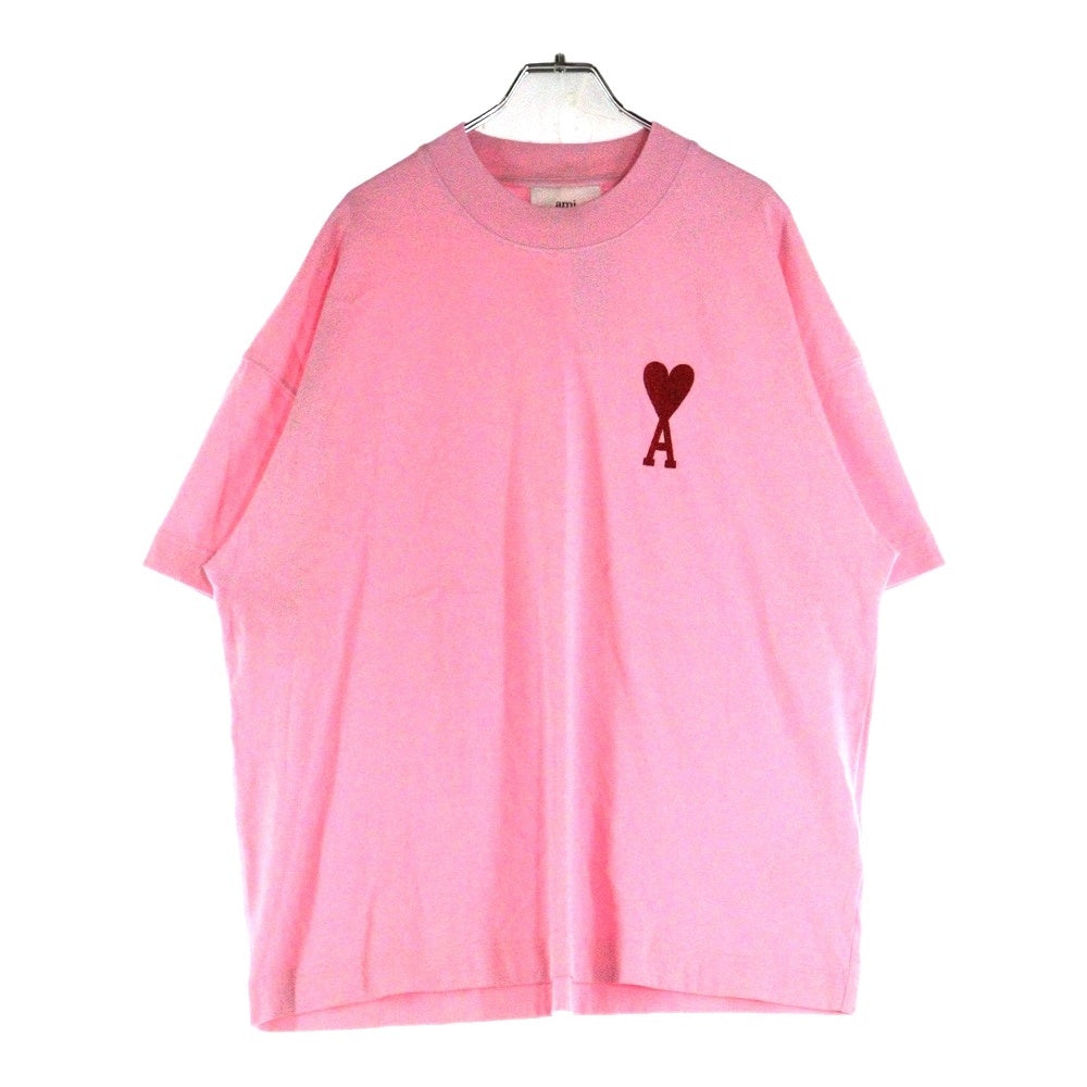 AMI Alexandre Mattiussi ピンク AMI Alexandre Mattiussi(アミアレクサンドルマテュッシ) T