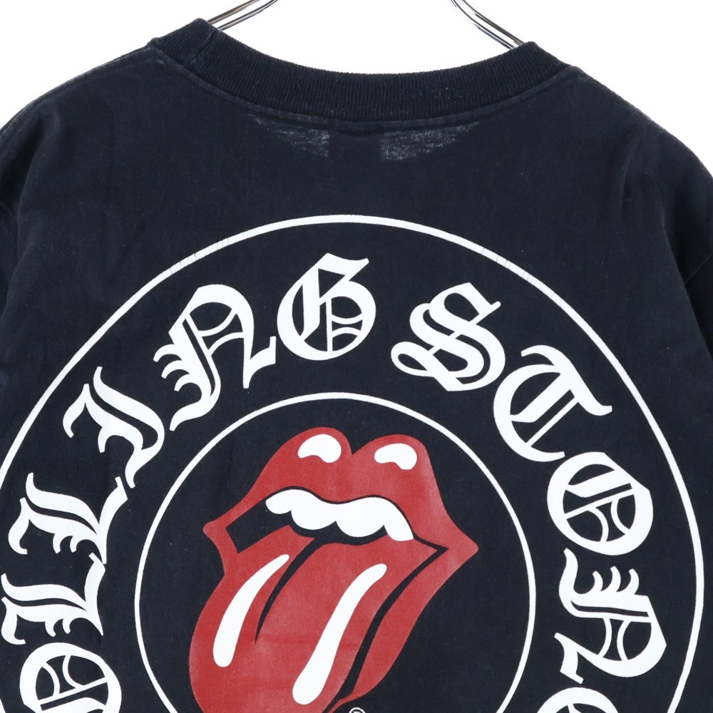 CHROME HEARTS(クロムハーツ) CH T-SHIRT ROLLING STONES リップタン ローリングストーンズ 半袖Tシャツ ブラック