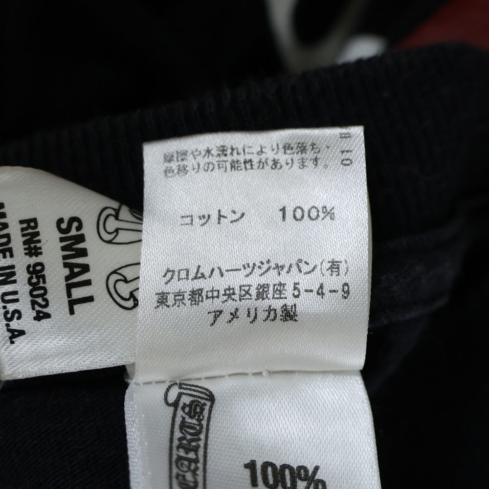 CHROME HEARTS(クロムハーツ) CH T-SHIRT ROLLING STONES リップタン ローリングストーンズ 半袖Tシャツ ブラック