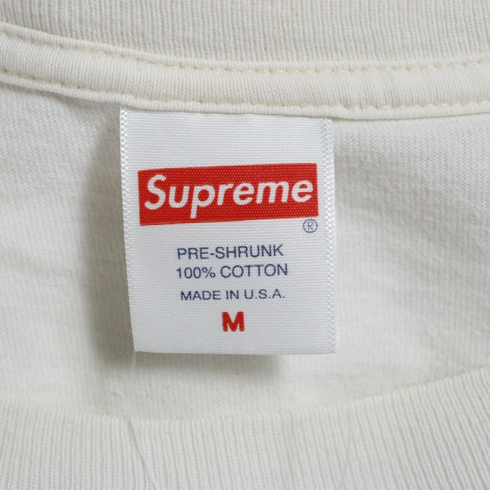 SUPREME(シュプリーム) 20SS Cross Box Logo Tee クロスボックスロゴ 半袖Tシャツ アイボリー
