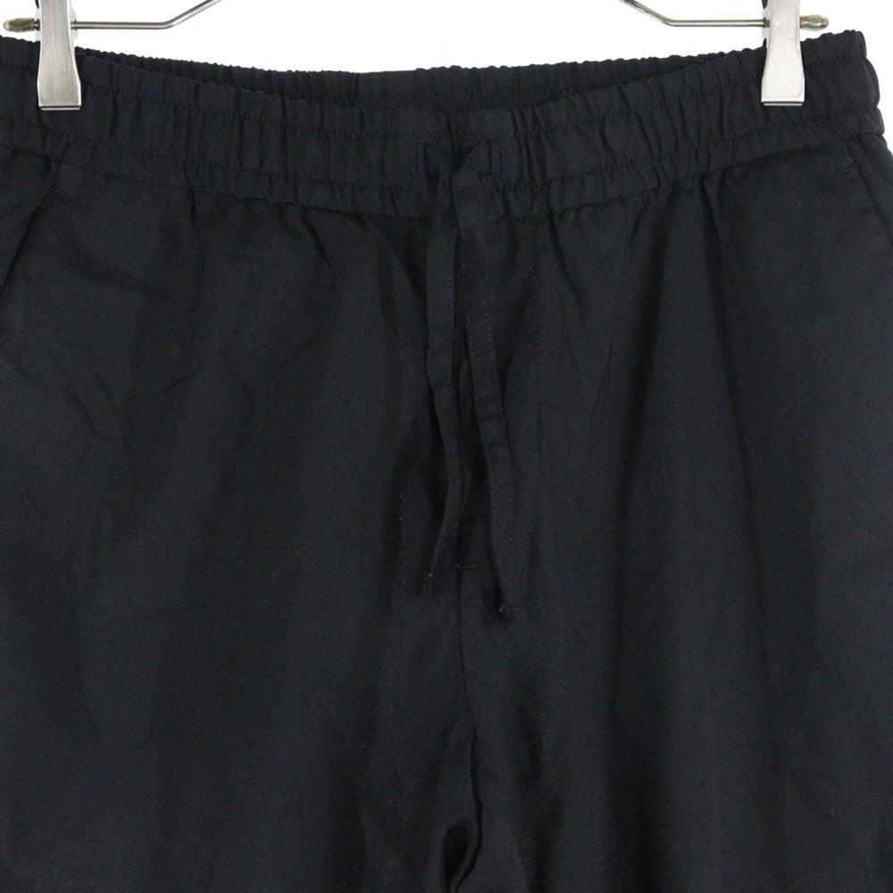 VERSACE(ヴェルサーチ) Wool Track Pants ウールトラックパンツ ブラック A230145