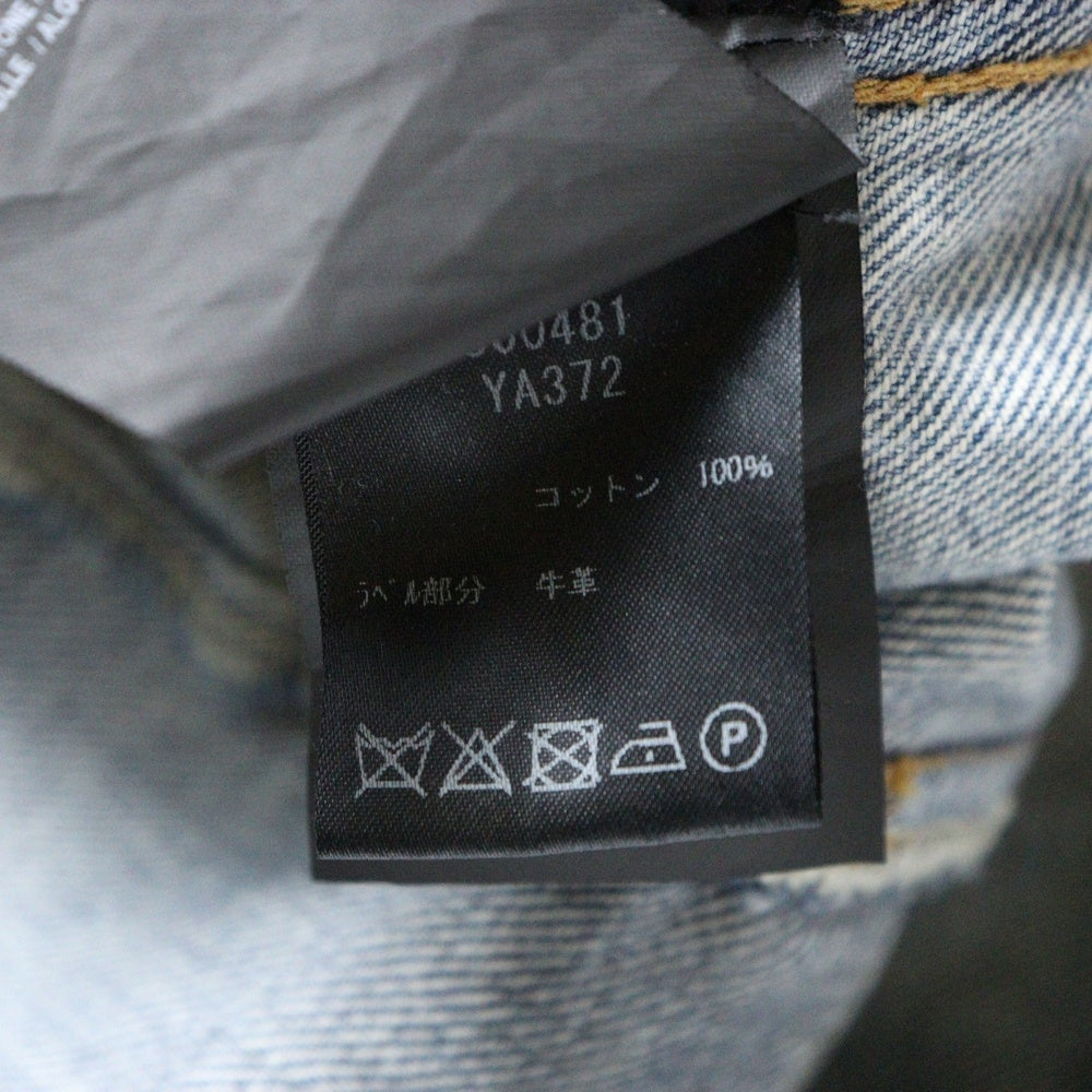 SAINT LAURENT PARIS(サンローランパリ) PATCHED DENIM JACKET パッチ デニム ジャケット インディゴ 500481 YA372 レディース