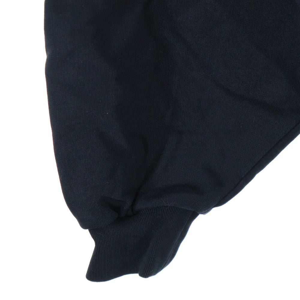 BALENCIAGA(バレンシアガ) 24SS レイヤードスポーツラウンドスウェット クルーネックシャツ ブラック 767860 TPVF3