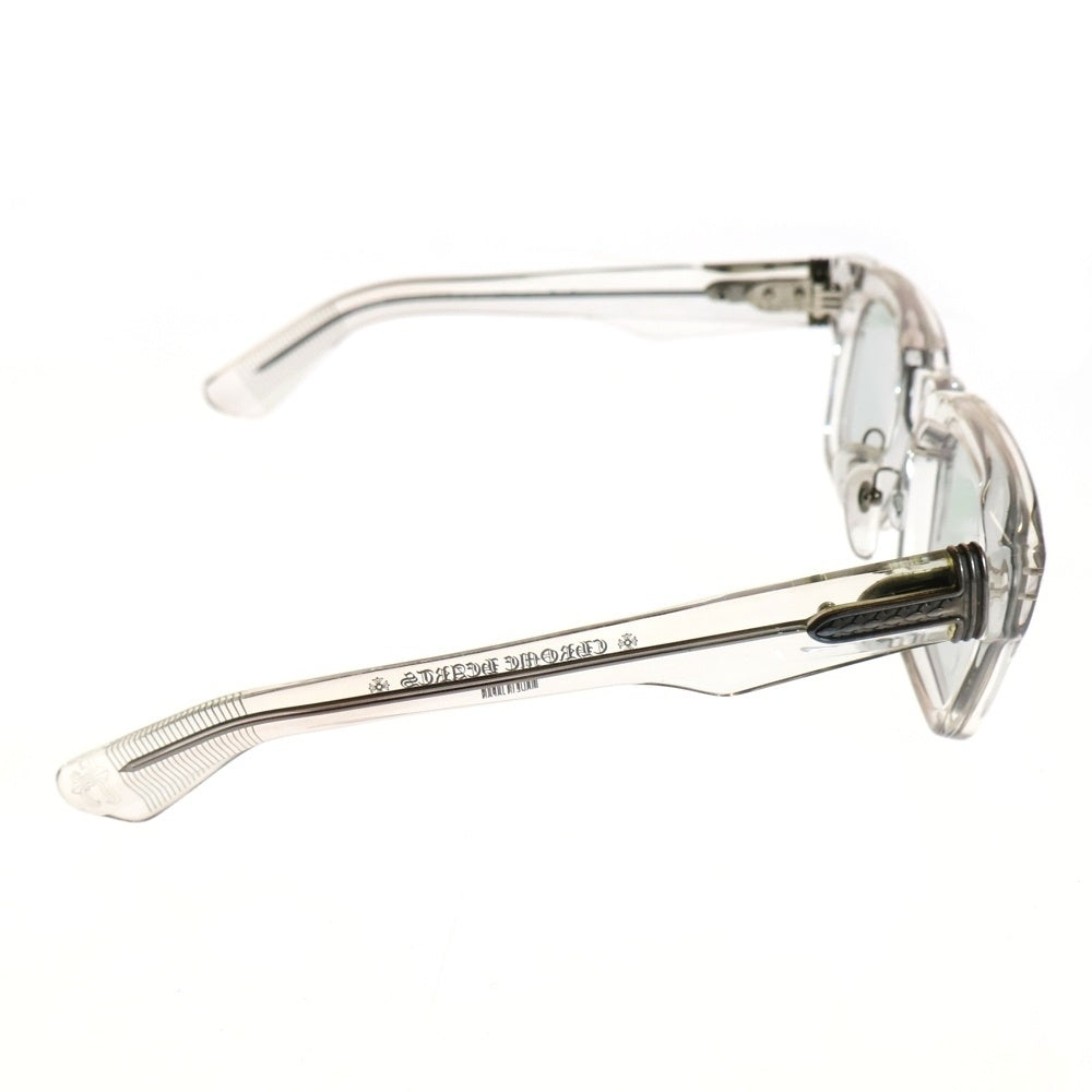 CHROME HEARTS(クロムハーツ) GNARLIN ウェリントン セルフレームサングラス アイウェア 眼鏡 クリア