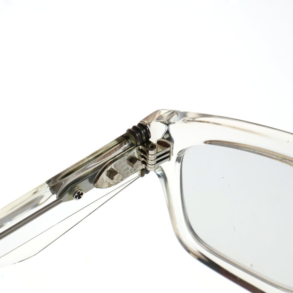 CHROME HEARTS(クロムハーツ) GNARLIN ウェリントン セルフレームサングラス アイウェア 眼鏡 クリア