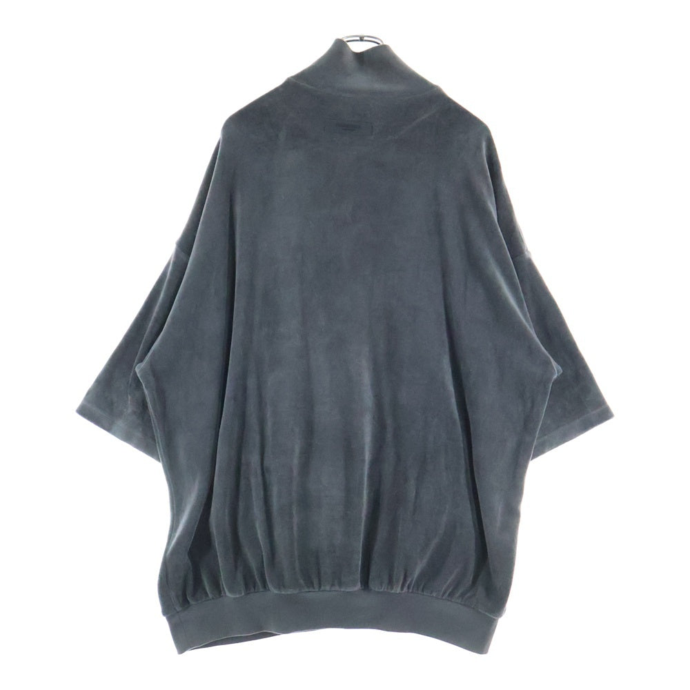 FEAR OF GOD ESSENTIALS(フィアオブゴッド エッセンシャルズ) Half Zip Sweatshirts ハーフジップスウェットシャツ ハーフジッププルオーバー半袖スウェットシャツ ブラウン