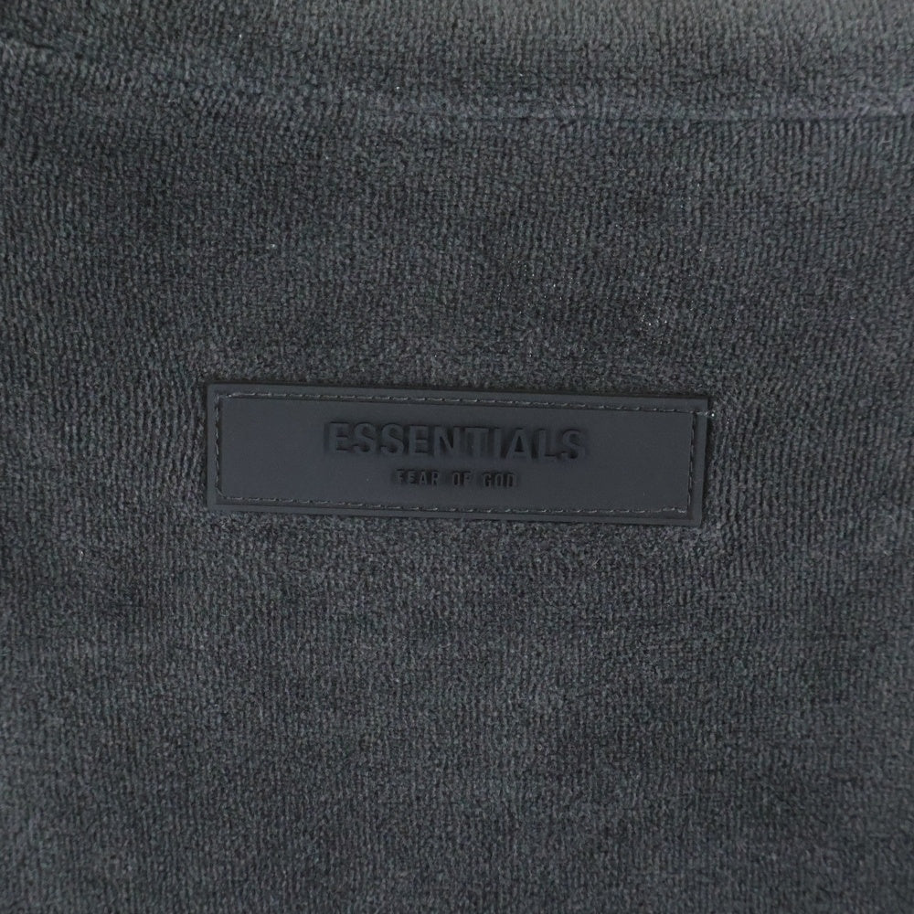 FEAR OF GOD ESSENTIALS(フィアオブゴッド エッセンシャルズ) Half Zip Sweatshirts ハーフジップスウェットシャツ ハーフジッププルオーバー半袖スウェットシャツ ブラウン