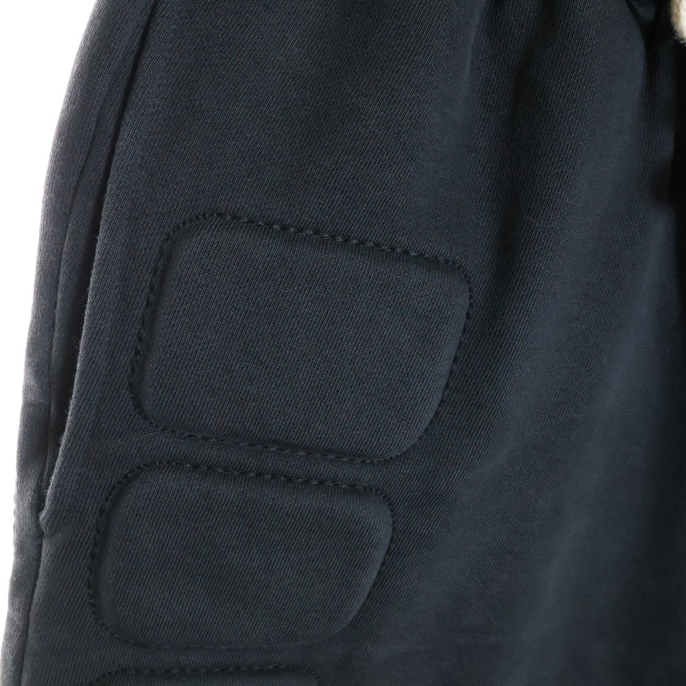 SATOSHI NAKAMOTO(サトシナカモト) MESH MOTO SHORTS スウェットショーツ ハーフパンツ ブラック