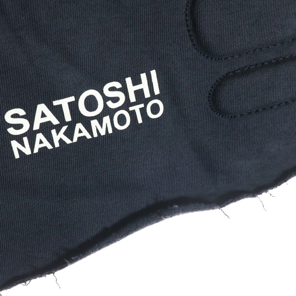 SATOSHI NAKAMOTO(サトシナカモト) MESH MOTO SHORTS スウェットショーツ ハーフパンツ ブラック