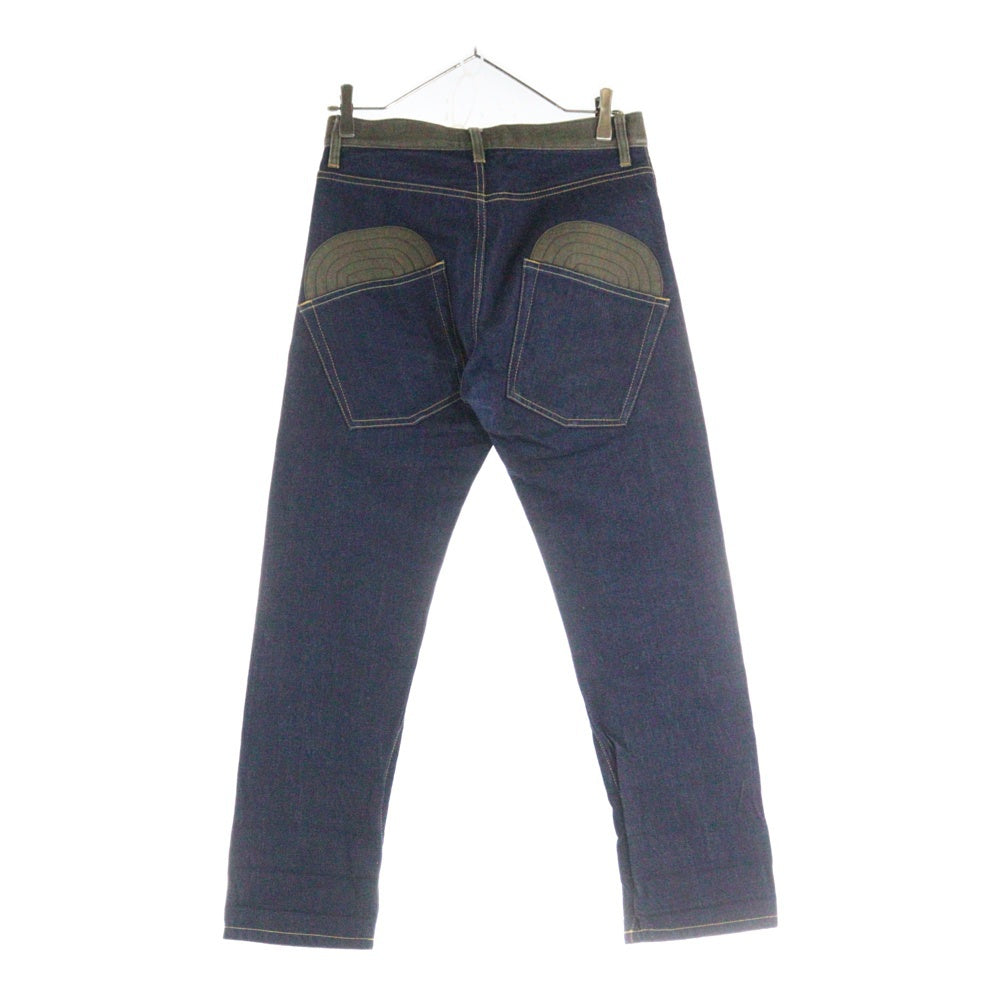 COMME des GARCONS JUNYA WATANABE MAN(コムデギャルソンジュンヤワタナベマン) Pink Double Knee Denim Pants ダブルニー デニムパンツ インディゴ UL-P006