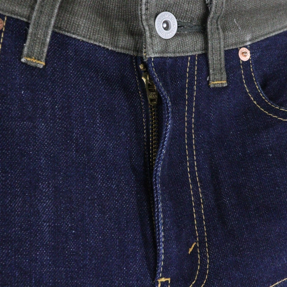 COMME des GARCONS JUNYA WATANABE MAN(コムデギャルソンジュンヤワタナベマン) Pink Double Knee Denim Pants ダブルニー デニムパンツ インディゴ UL-P006